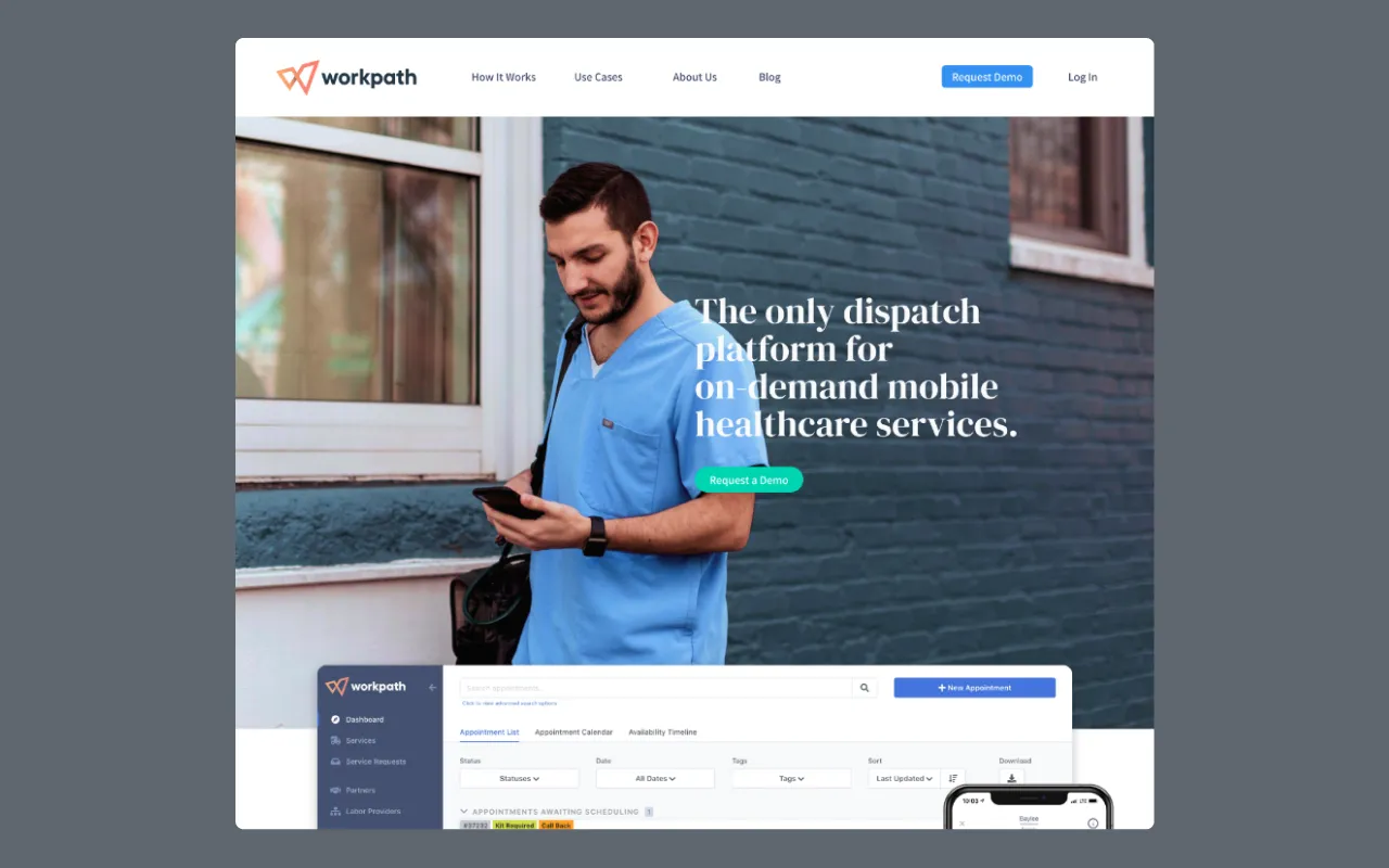 Workpath homepage